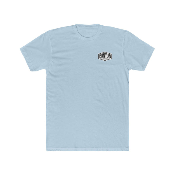 blue Runyon surfboards shirt