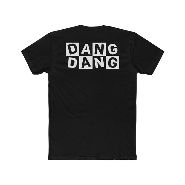 Black Tee shirt with Black and White logo