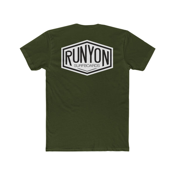 green Runyon surfboards shirt