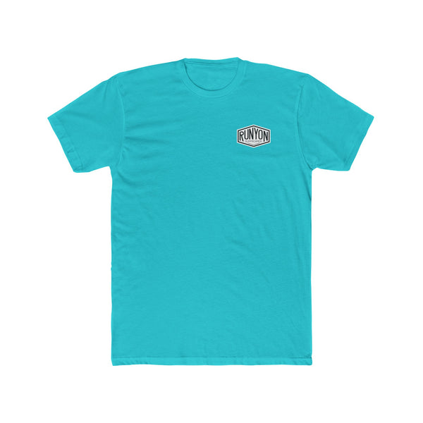 blue Runyon surfboards shirt