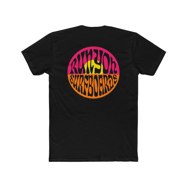 black surfing t-shirt
