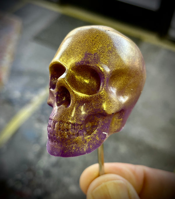 Recycled Resin Skull Tool