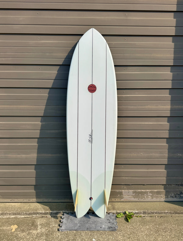 King Fish 7’2” Keel Fins Surfboard