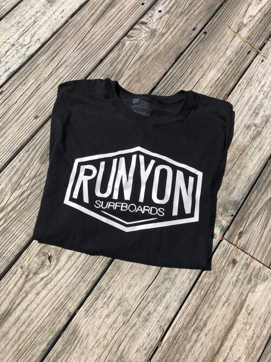 Runyon Men's White Long Training Shirt | Made in USA