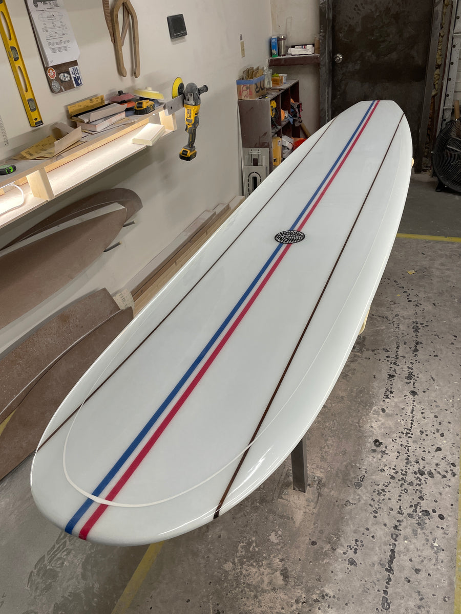 Legend Longboard Custom Shaped Runyon Surfboard Runyon Surfboards