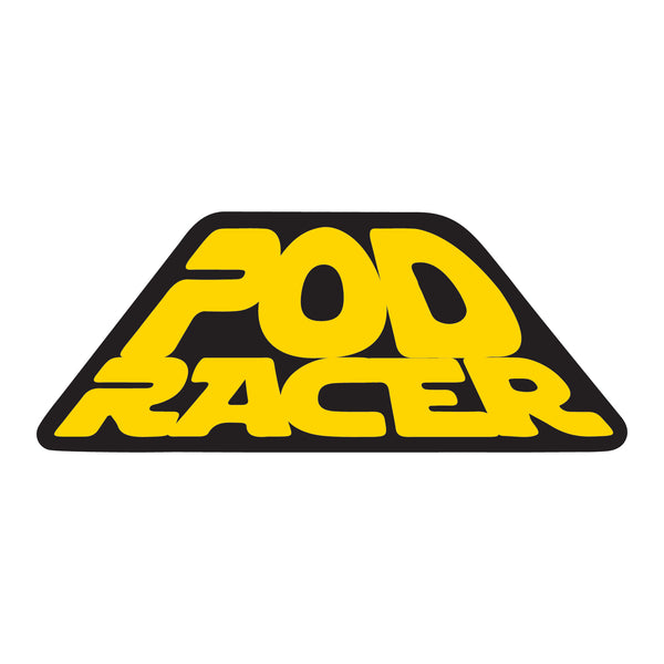 pod racer surfboard graphic