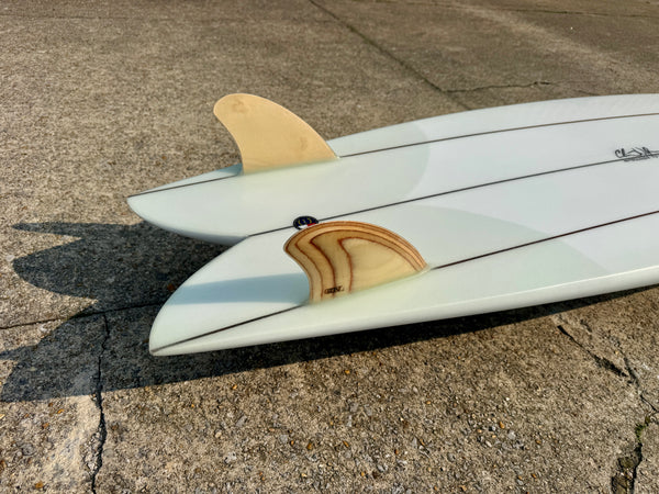 King Fish 7’2” Keel Fins Surfboard