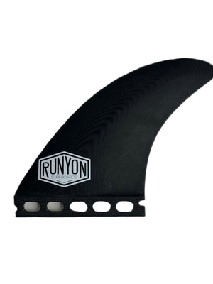 black runyon surfboards fin