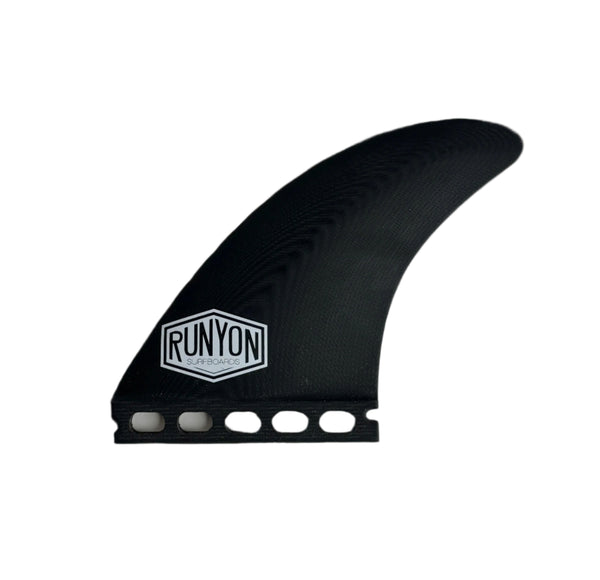 black runyon surfboards fin