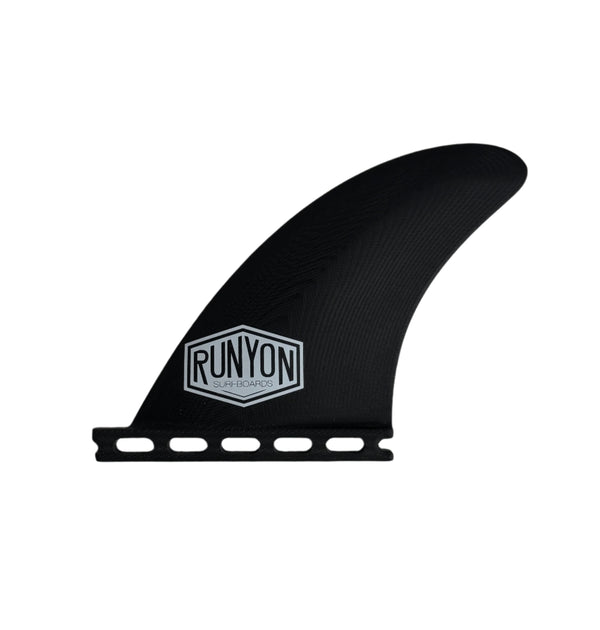 black runyon surfboards fin