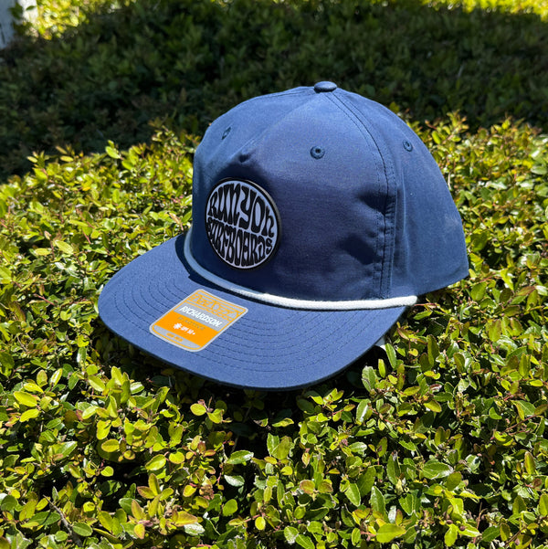 Groovy Rubber Patch Hats
