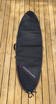 Ocean and Earth AIRCON FISH COVER 7'4" BLK/RED (surfboard bag)