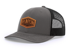 Runyon Surf Trucker hat Charcoal/black